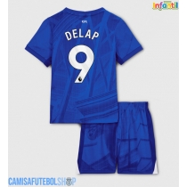Camisa de time de futebol Chelsea Liam Delap #9 Replicas 1º Equipamento Infantil 2025-26 Manga Curta (+ Calças curtas)